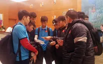 U23 Việt Nam đến Thường Thục, sẵn sàng cho trận gặp U23 Syria