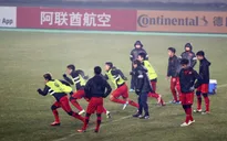 VIDEO: U23 Việt Nam vượt khó trong buổi tập cuối cùng trước trận gặp U23 Syria