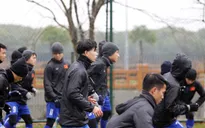 U23 Việt Nam điều chỉnh khối lượng tập luyện vì thời tiết xấu
