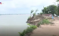 Đồng Tháp: Người dân vùng sạt lở đón Tết trong tâm trạng bất an