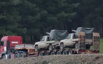 Bộ binh Thổ Nhĩ Kỳ tiến vào Syria