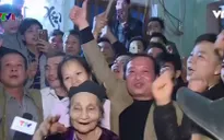 Hân hoan không khí mừng chiến thắng ở quê nhà của thủ môn tuyển U23 Việt Nam
