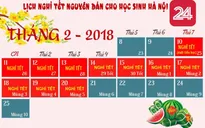 Hà Nội: Học sinh được nghỉ Tết Nguyên đán 11 ngày