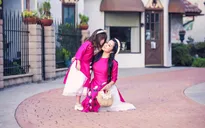 "Bà già" Thúy Nga đẹp dịu dàng bên con gái cưng