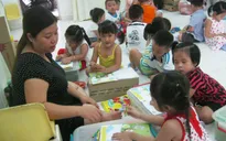 Mỗi lớp mầm non tư thục sẽ có tối đa 70 trẻ