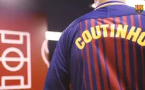 Barcelona hoan hỉ giới thiệu áo đấu của Coutinho