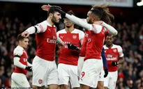 Đại thắng Fulham, Arsenal khởi đầu năm mới 2019 như ý