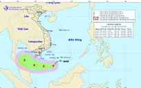 Áp thấp nhiệt đới đã mạnh lên thành cơn bão số 1 năm 2019