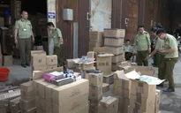 TP HCM: Hàng trăm nghìn mỹ phẩm nghi giả thương hiệu nổi tiếng quốc tế