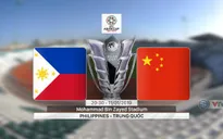 VIDEO Highlights Asian Cup 2019: ĐT Philippines 0-3 ĐT Trung Quốc (Bảng C)