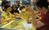 Giá vàng trong nước giảm trong phiên cuối tuần