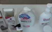 Tràn lan mỹ phẩm "ốc sên" giả
