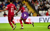 VIDEO: Almoez Ali lập cú đúp bàn thắng vào lưới CHDCND Triều Tiên trong vòng chưa đầy 2 phút