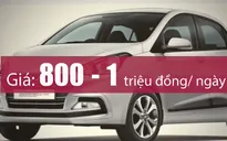 Dịch vụ cho thuê xe tự lái: Chưa Tết đã hết hàng