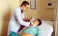Nổ bình gas mini, nam thanh niên vào viện gắp mảnh vỡ trong cổ