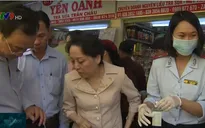 Kiểm tra ATTP dịp Tết tại chợ Bình Tây và chợ Kim Biên, TP.HCM