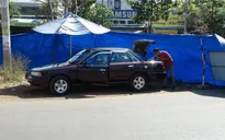 Vụ xe cán bộ kiểm lâm nghi bị gài mìn: Chỉ là vỏ quả pháo nổ, không gây nguy hiểm