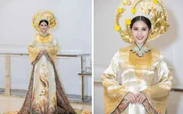 Hoa hậu Tiểu Vy quyền lực như Hoàng hậu trên sân khấu ở Hạ Long