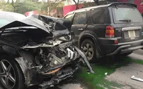 Xe điên đâm liên hoàn trên phố Ngọc Khánh, 1 người thiệt mạng