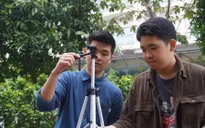 Học sinh hào hứng thực hiện phim ngắn phòng chống tác hại thuốc lá