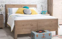 Giường ngủ đơn giản tiết kiệm diện tích