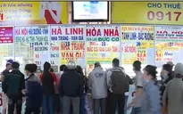 ''Cháy" vé xe Tết đi miền Trung và Tây Nguyên