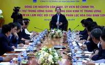 Trưởng ban Kinh tế Trung ương Nguyễn Văn Bình thăm, làm việc tại tỉnh Quảng Ngãi