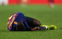 Dính chấn thương, Ousmane Dembele nghỉ 15 ngày