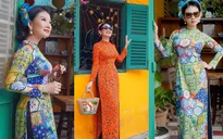 Chọn áo dài mặc Tết