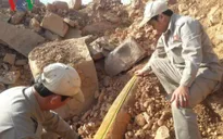 Phát hiện bom gần khu vực cửa khẩu Lao Bảo