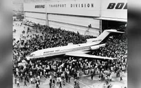 Máy bay phản lực Boeing 727 thực hiện chuyến bay thương mại cuối cùng