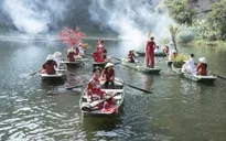 Mãn nhãn màn trình diễn áo dài Xuân với Tết Nghĩa là hy vọng 2019.