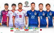 Lịch thi đấu và trực tiếp bán kết Asian Cup 2019 hôm nay, 28/1: Iran vs Nhật Bản