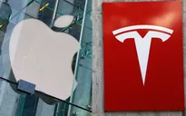Cổ phiếu Apple và Tesla giảm mạnh phiên đầu năm