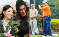 Hậu ly hôn, bố Lưu Khải Uy bị báo chí "quây"