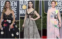 Anne Hathaway vào nhóm sao nữ kém xinh trên thảm đỏ Quả cầu vàng 2019