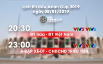 Lịch thi đấu và trực tiếp Asian Cup 2019 ngày 08/01: ĐT Việt Nam xuất trận, ĐT Ả-Rập Xê-Út so tài ĐT CHDCND Triều Tiên