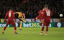 Liverpool bị Wolverhampton loại khỏi FA Cup