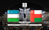 VIDEO Highlights Asian Cup 2019: ĐT Uzbekistan 2-1 ĐT Oman (Bảng F)