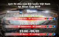 Lịch thi đấu và trực tiếp Asian Cup 2019 ngày 09/01: ĐT Nhật Bản xuất trận!