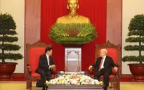 Tổng Bí thư, Chủ tịch nước tiếp Thủ tướng Lào