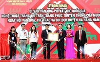 Công nhận Nghệ thuật trang trí trên trang phục truyền thống của người Dao đỏ là Di sản văn hóa phi vật thể quốc gia