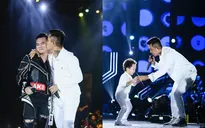 Tuấn Hưng hôn má Khắc Việt, mang con trai Su Hào lên sân khấu