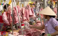 Thịt lợn tăng giá, việc buôn bán của các tiểu thương cũng bị ảnh hưởng
