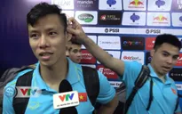 Quế Ngọc Hải trả lời phỏng vấn không yên với các đồng đội nghịch ngợm
