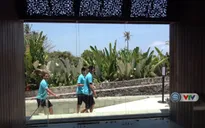 VIDEO: ĐT Việt Nam dạo bộ thư giãn tại Khách sạn