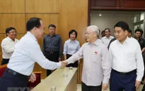 Tổng Bí thư, Chủ tịch nước Nguyễn Phú Trọng tiếp xúc cử tri
