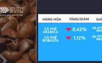 Giá cà phê giảm nhẹ