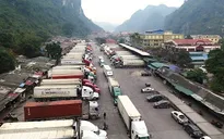 Hàng nghìn tấn nông sản ùn ứ tại cửa khẩu Tân Thanh