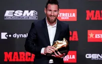 Messi nhận danh hiệu Chiếc giày vàng châu Âu lần thứ 6
